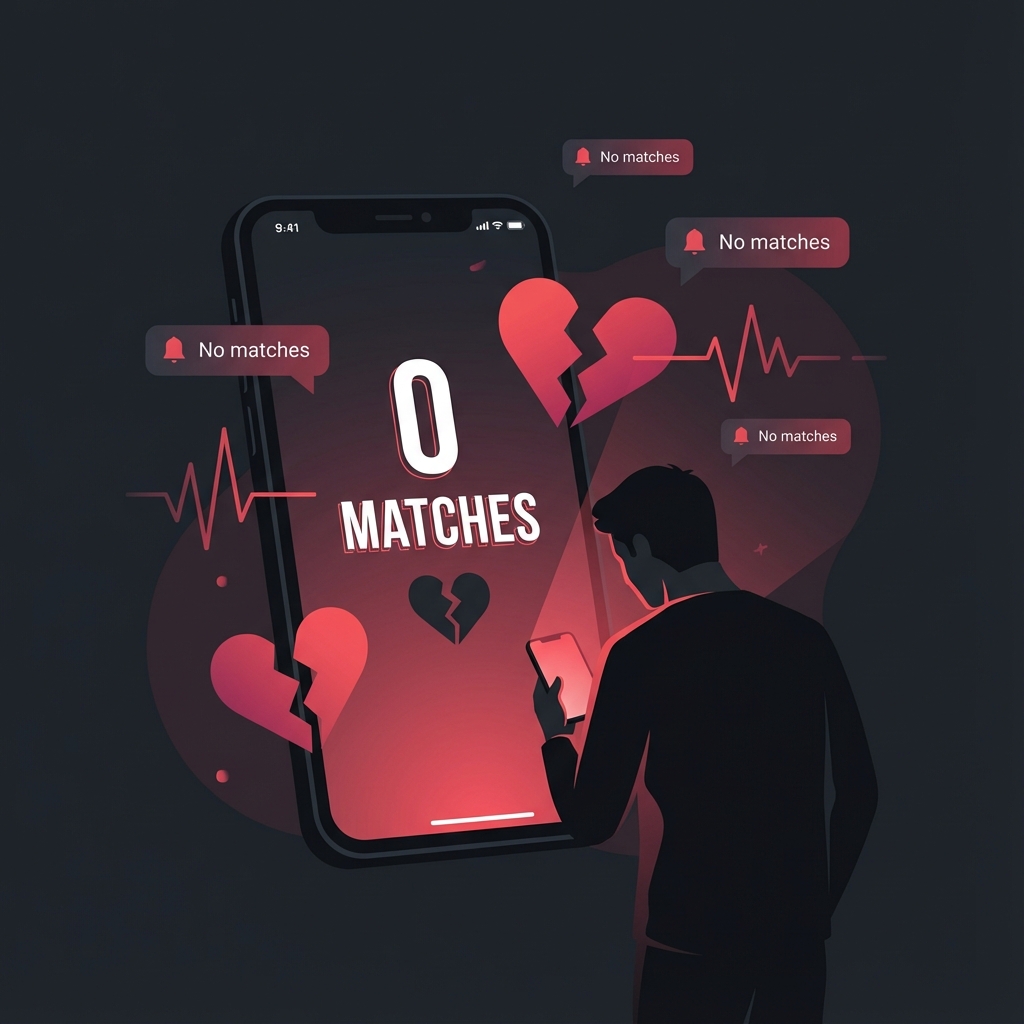 Dating app frustration